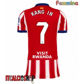 Atletico Madrid Lee Kang-in #7 Prima Maglia Femmina 2026-27 Manica Corta